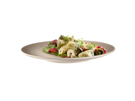 APS Assiette plate NERO, diamètre: 330 mm, sable