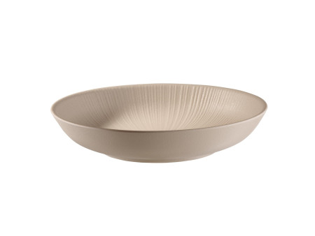 APS Assiette creuse NERO, diamètre: 225 mm, sable