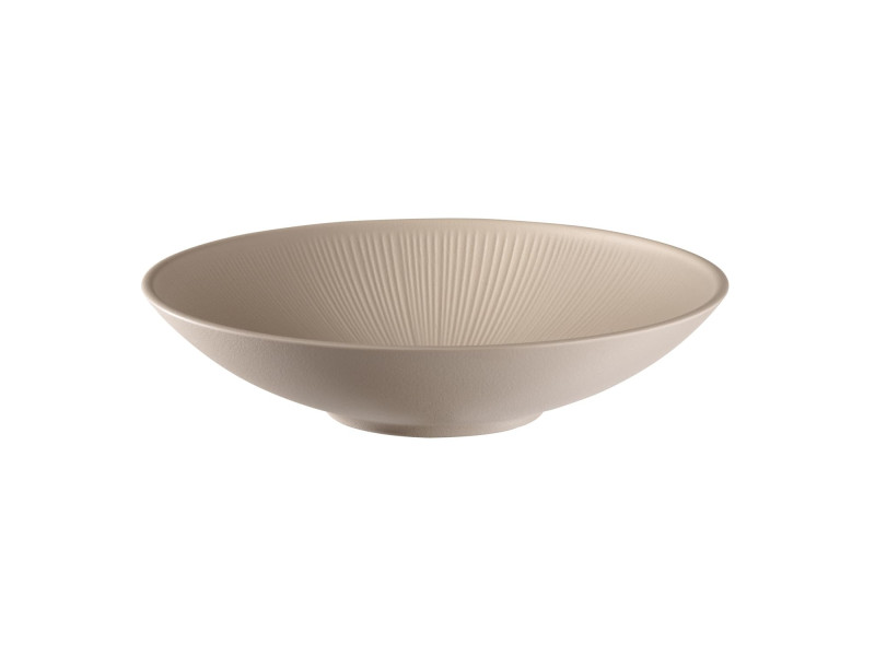 APS Assiette creuse NERO, diamètre: 300 mm, sable