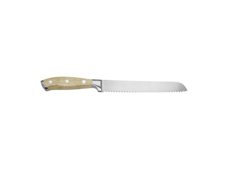 APS Couteau à pain, inox/hêtre, longueur: 340 mm