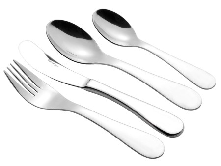 Esmeyer Couverts pour enfants SUNNY, 4 pièces, inox 18/10