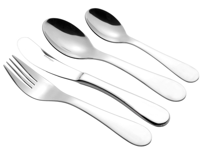 Esmeyer Couverts pour enfants SUNNY, 4 pièces, inox 18/10