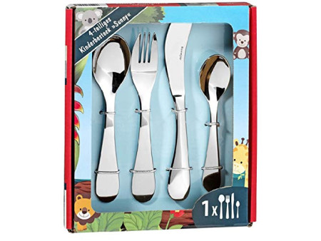 Esmeyer Couverts pour enfants SUNNY, 4 pièces, inox 18/10