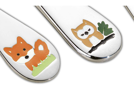 Esmeyer Couverts pour enfants FOREST, 4 pièces, inox 18/10