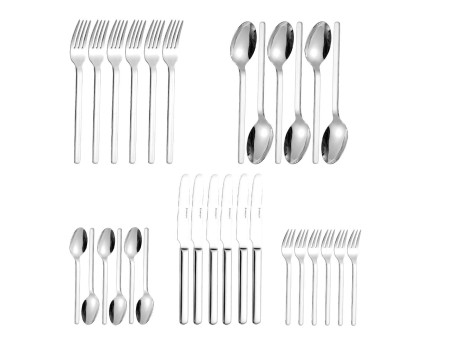 Esmeyer Couverts BETTINA, 30 pièces, en inox chromé 18/10