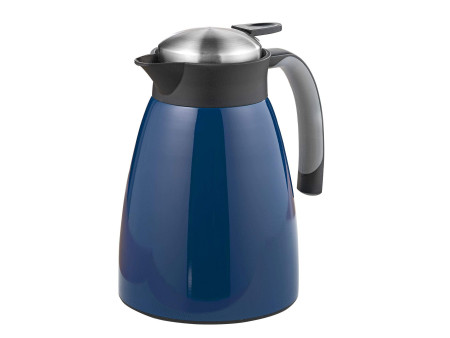Esmeyer Pichet isotherme GLACE, 1 litre, bleu foncé