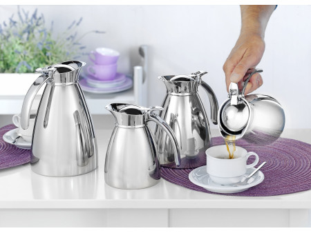 Esmeyer Pichet isotherme EMPIRE, 1 litre, argent