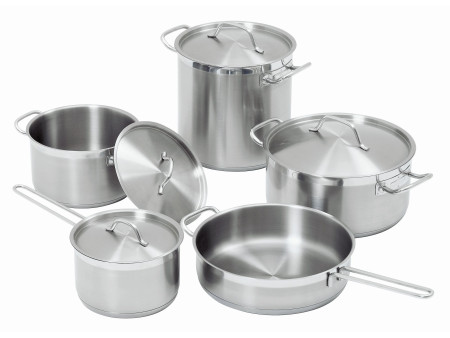 Esmeyer Bartscher Kit casseroles CÉSAR, 9 pièces
