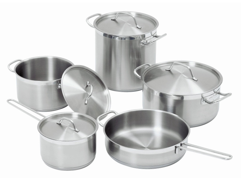 Esmeyer Bartscher Kit casseroles CÉSAR, 9 pièces