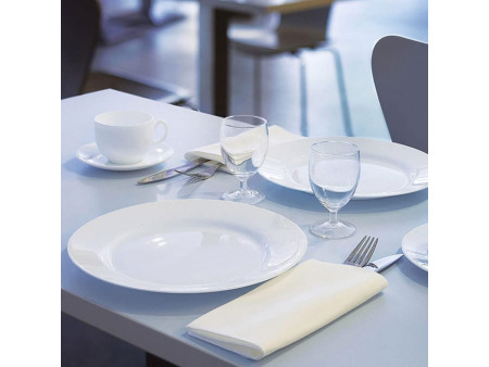 Esmeyer Arcoroc Assiette plate EVERYDAY, 245 mm, blanc