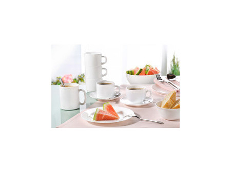 Esmeyer Arcoroc Assiette à dessert EVERYDAY, 195 mm, blanc