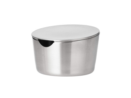 Esmeyer Sucrier avec couvercle VISTA, rond, argent