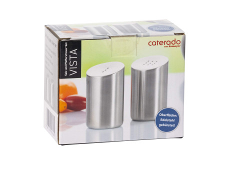Esmeyer Kit salière et poivrier VISTA, argent