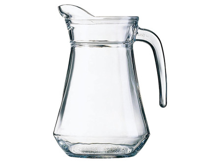 Esmeyer Arcoroc Carafe en verre ARC, sans couvercle, 1 l