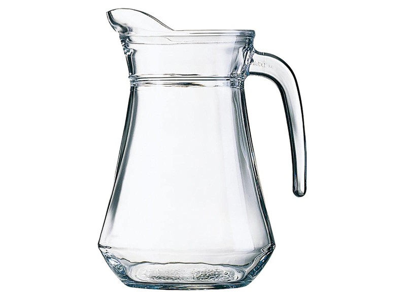 Esmeyer Arcoroc Carafe en verre ARC, sans couvercle, 1 l