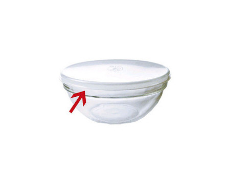 Esmeyer Arcoroc Couvercle pour bol EMPILABLE, 200 mm