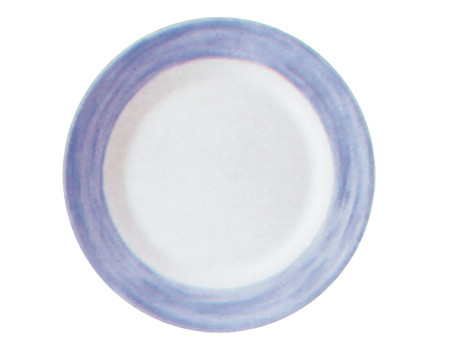 Esmeyer Assiette creuse BRUSH, 225 mm, bleu/blanc