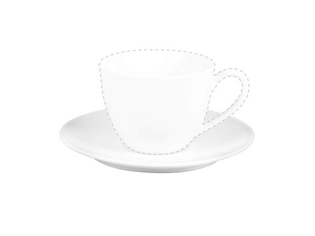 Ritzenhoff & Breker Soucoupe pour tasse à cappucino BIANCO
