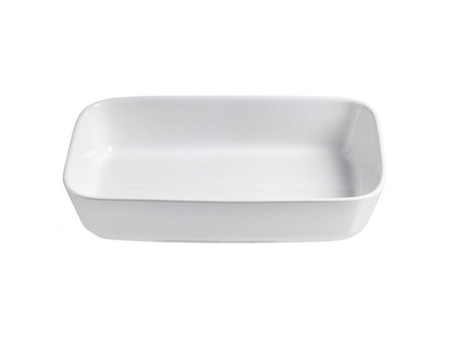 Ritzenhoff & Breker Plat à gratin XXL, 3 litres, blanc