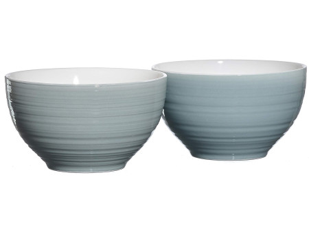 Ritzenhoff & Breker Bol à céréales SUOMI, bleu gris