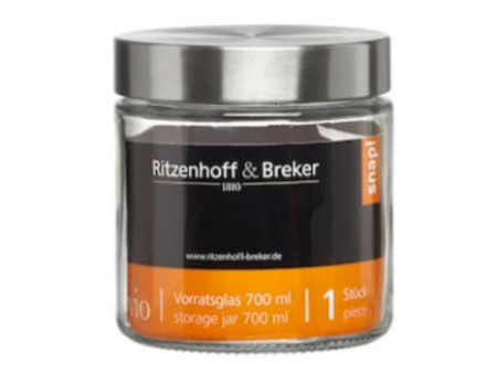 Ritzenhoff & Breker Bocal VIO, rond, 0,7 litre