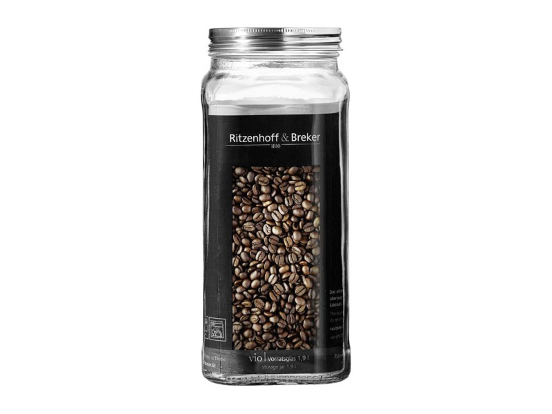 Ritzenhoff & Breker Bocal VIO, carré, 1,9 litre