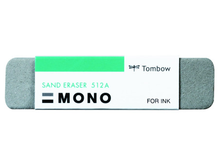 Tombow Gomme en caoutchouc naturel 'MONO sand', gris
