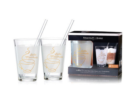 Ritzenhoff & Breker Set latte macchiato COFFEE
