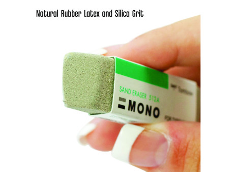 Tombow Gomme en caoutchouc naturel 'MONO sand', gris