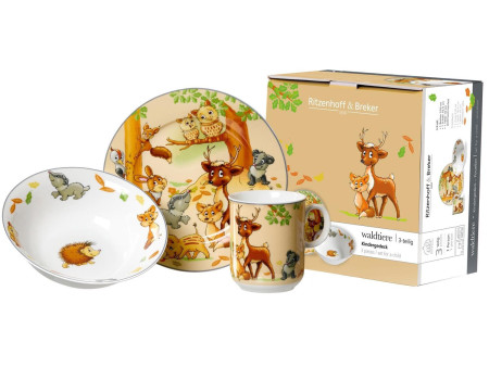 Ritzenhoff & Breker Service de vaisselle ANIMAUX DE LA FORET