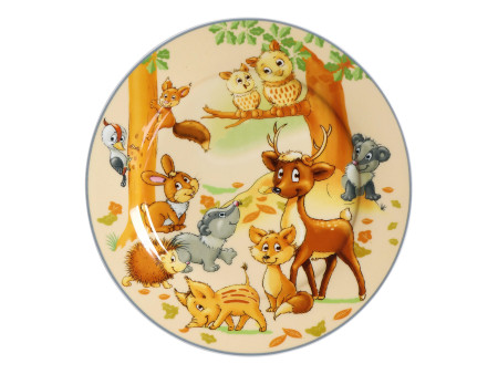 Ritzenhoff & Breker Assiette ANIMAUX DE LA FORET