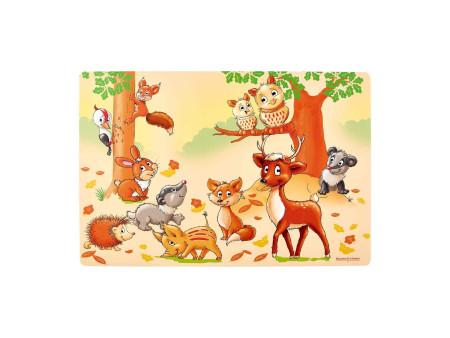Ritzenhoff & Breker Set de table ANIMAUX DE LA FORET