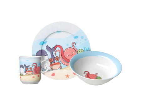 Ritzenhoff & Breker Set de vaisselle MONDE SOUS-MARIN