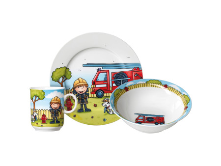 Ritzenhoff & Breker Set de vaisselle BERNIE LE POMPIER