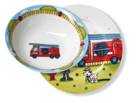Ritzenhoff & Breker Set de vaisselle BERNIE LE POMPIER