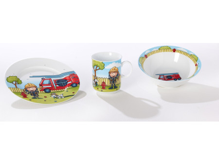 Ritzenhoff & Breker Set de vaisselle BERNIE LE POMPIER