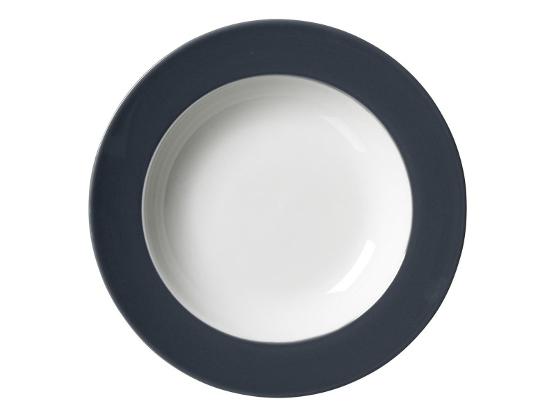 Ritzenhoff & Breker Assiette creuse DOPPIO ANTHRACITE