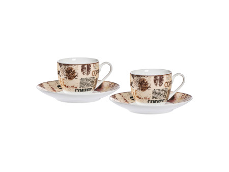 Ritzenhoff & Breker Set expresso CREMA, 4 pièces