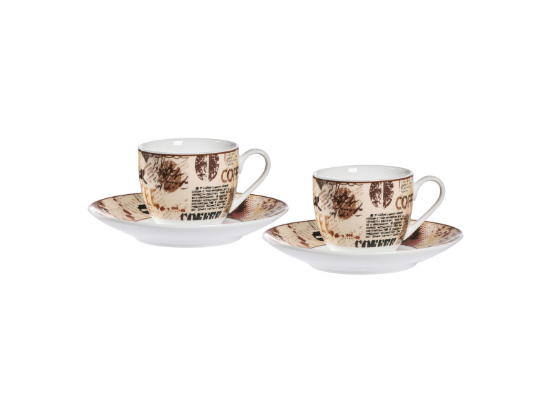Ritzenhoff & Breker Set expresso CREMA, 4 pièces