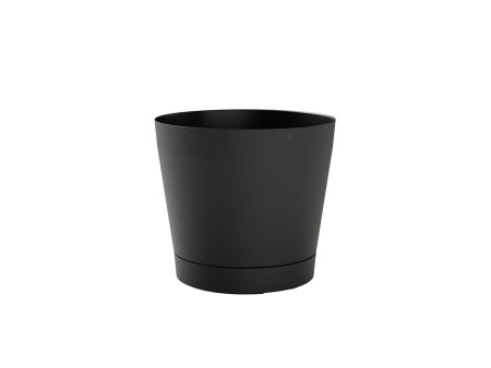 tera Pot de fleurs 'Orione', diamètre: 380 mm, ash