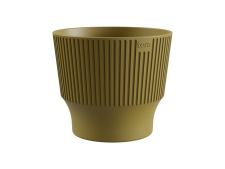 tera Cache-pot 'Mini', diamètre: 200 mm, golden lime