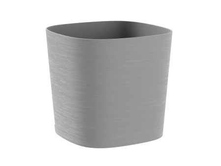 tera Pot de fleurs 'Capri', largeur: 380 mm, fog grey