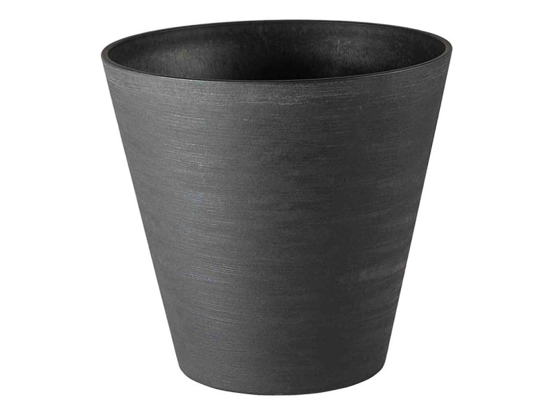 tera Pot de fleurs 'Hoop', diamètre: 200 mm, black