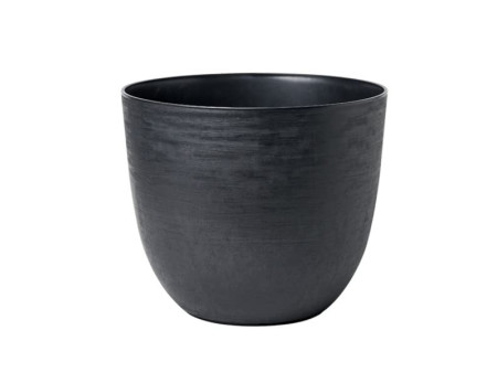tera Pot de fleurs 'Over', diamètre: 380 mm, black
