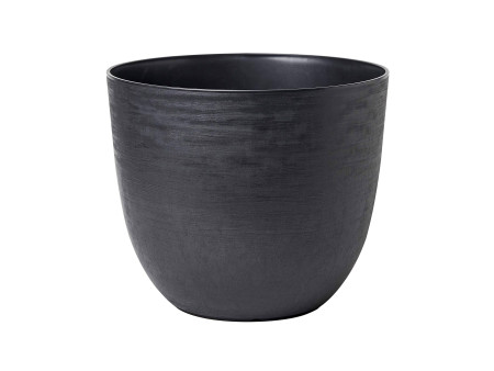 tera Pot de fleurs 'Over', diamètre: 480 mm, black