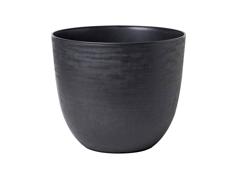 tera Pot de fleurs 'Over', diamètre: 480 mm, black