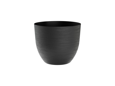 tera Pot de fleurs 'Over', diamètre: 580 mm, black