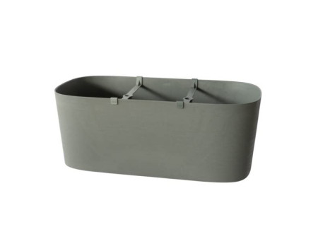 tera Jardinière 'Kos', largeur: 780 mm, black
