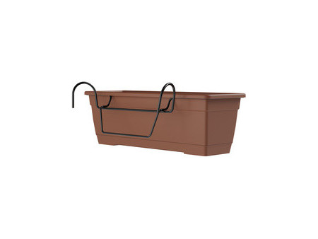 tera Kit de jardinière 'Birka', support inclus, terracotta