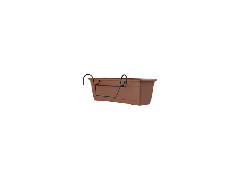 tera Kit de jardinière 'Birka', support inclus, terracotta
